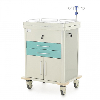 Тележка медицинская Med-Mos ЕТ016 ТМ-009АН-00 для экстренной помощи и реанимации 